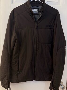 KUIU Men's Fairbanks Large Black Insulated Jacket